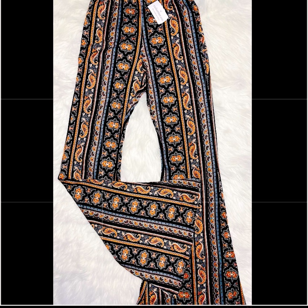 high waisted gypsy flare pants 🧡